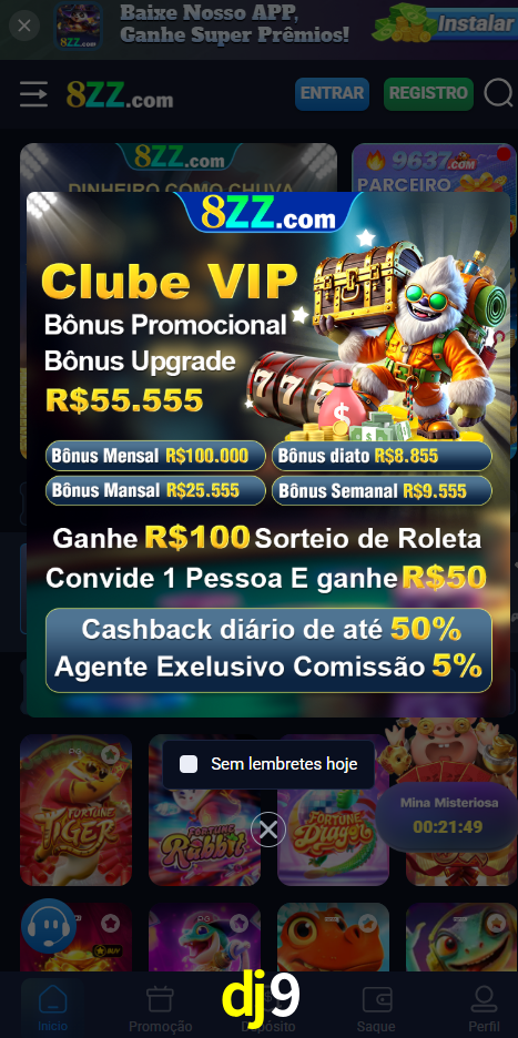 App oficial de cassinos online